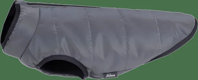 Kabát pro psy Amiplay Petrol reflexní šedý 35 × 37 × 49–56 cm