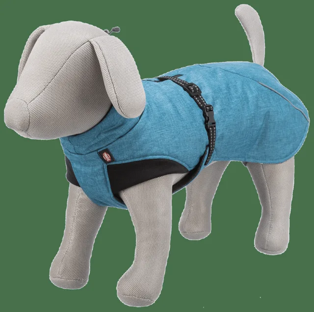 Kabát Trixie Riom XS 30cm modrý