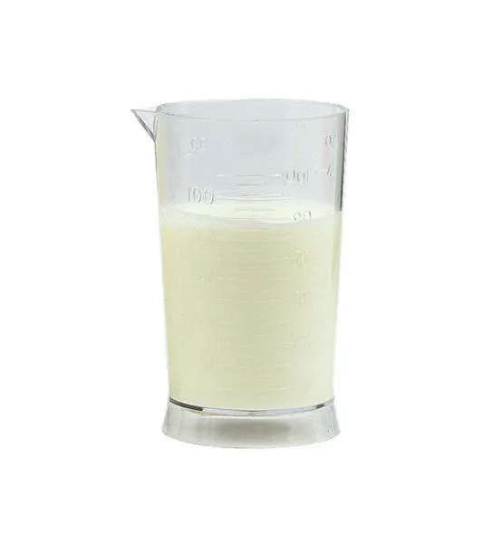 Kadeřnická odměrka s ryskami Sibel - 100 ml, plastová (0090031)