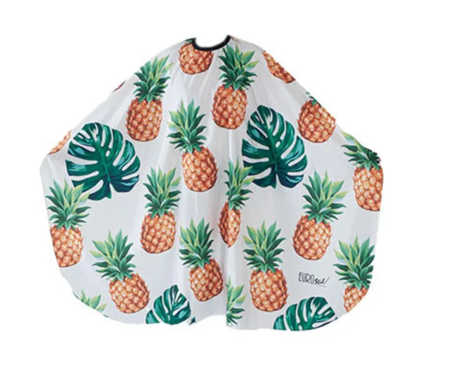 Kadeřnická pláštěnka na stříhání Eurostil Professional - ananas - kovový háček (07575) + dárek zdarma