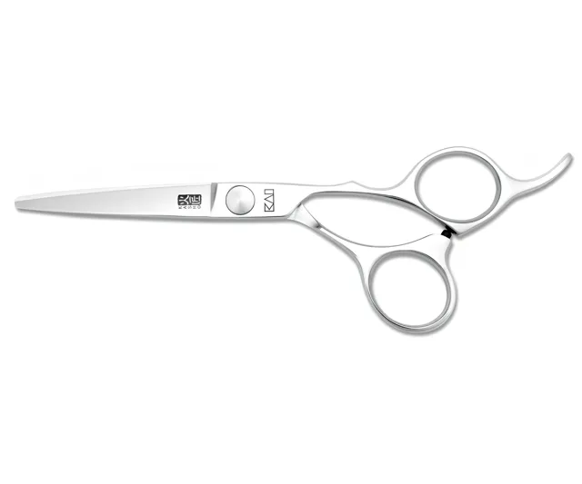 Kadeřnické nůžky Kasho Chrome 6" - stříbrné (KCR-60os) + dárek zdarma
