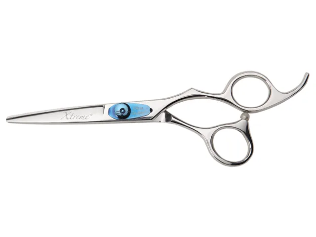 Kadeřnické nůžky Olivia Garden Xtreme Shear 5,75" - stříbrné (XT575) + dárek zdarma