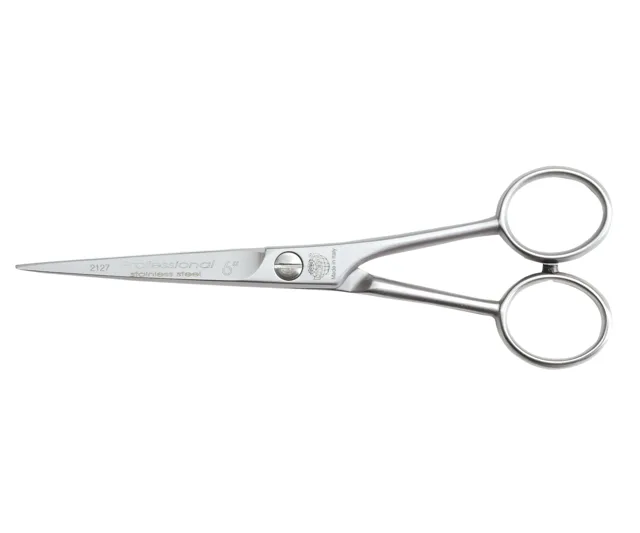 Kadeřnické nůžky s mikroozubením Kiepe Standard Hair Scissors Pro Cut 2127 - 6" stříbrné (2127/6) + dárek zdarma