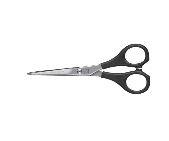 Kadeřnické nůžky s plastovou rukojetí a mikroozubením Eurostil Professional 5,5" (00722) + dárek zdarma
