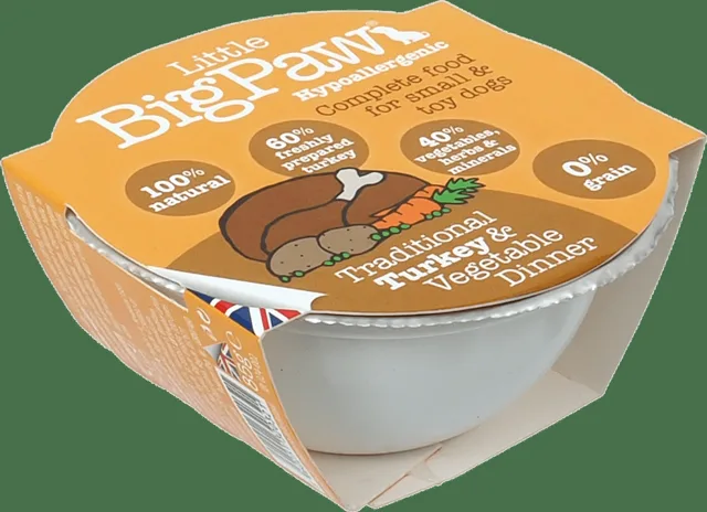 Kalíšek Little Big Paw krůta & zelenina 85g