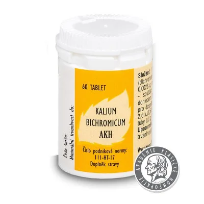 Kalium bichromicum AKH tbl.60