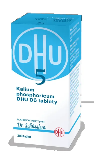 KALIUM PHOSPHORICUM DHU D6, tablety 200 ks