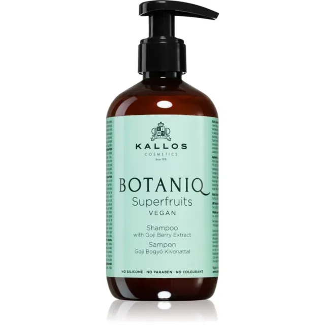 Kallos Botaniq Superfruits posilující šampon s rostlinnými extrakty 300 ml