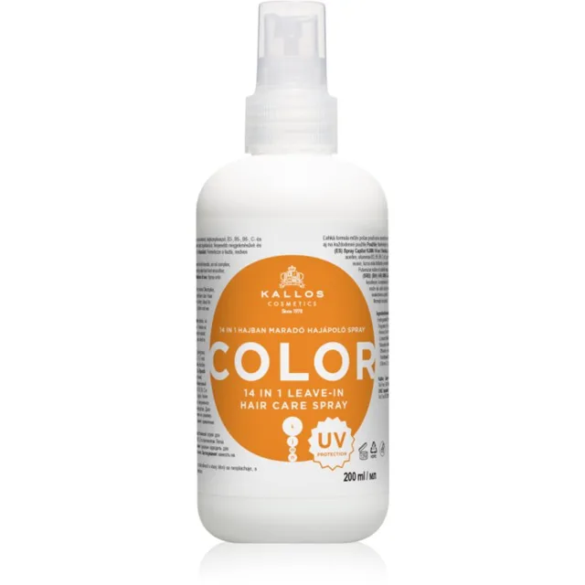 Kallos KJMN Color bezoplachový sprej s UV faktorem 200 ml
