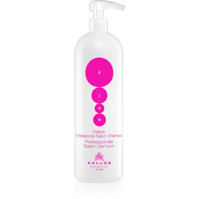 Kallos KJMN Professional Nourishing Shampoo vyživující šampon pro suché a poškozené vlasy 1000 ml