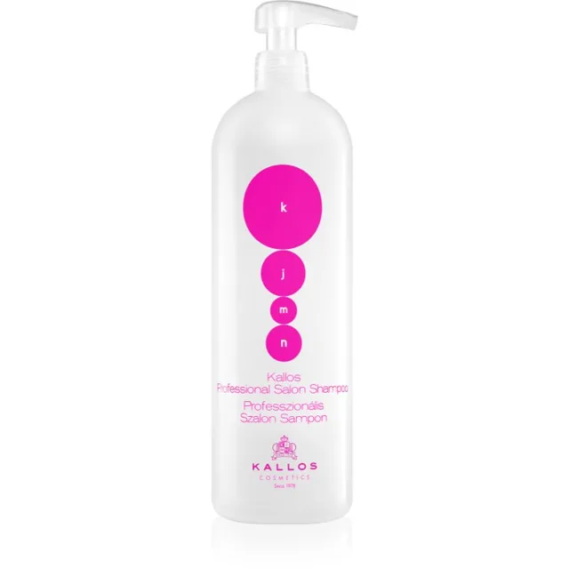 Kallos KJMN Professional Professional Salon Shampoo vyživující šampon pro obnovu a posílení vlasů 1000 ml