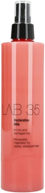 Kallos LAB 35 Regenerační mléko na suché a poškozené vlasy 300 ml-(poškozený aplikátor)