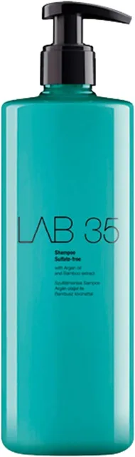 Kallos LAB 35 Šampon bez sulfátů s arganovým olejem a extraktem z bambusu 500 ml (poškozený aplikátor)
