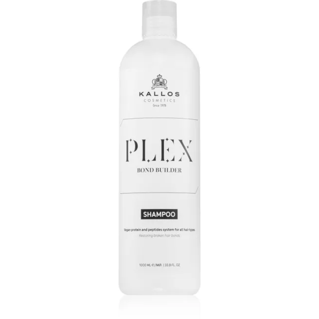 Kallos Plex Shampoo regenerační šampon pro poškozené, chemicky ošetřené vlasy 1000 ml