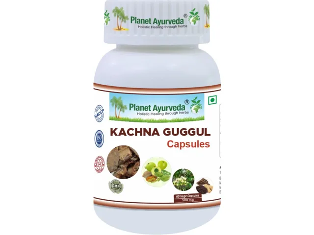 Kanchanar Guggul (Kachna) – 500 mg, 60 kapslí
