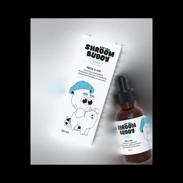 Kapky do uší DOGS – Shroom Buddy
