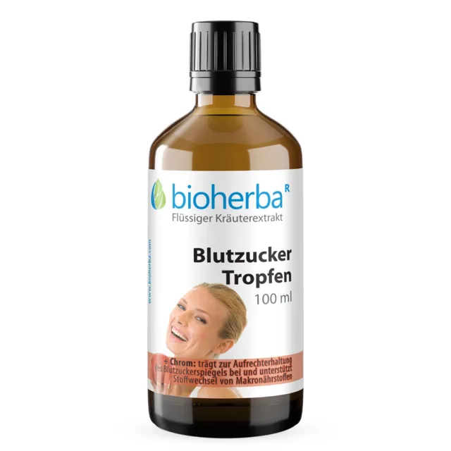 Kapky na hladinu cukru v krvi – tinktura – 100 ml – Bioherba