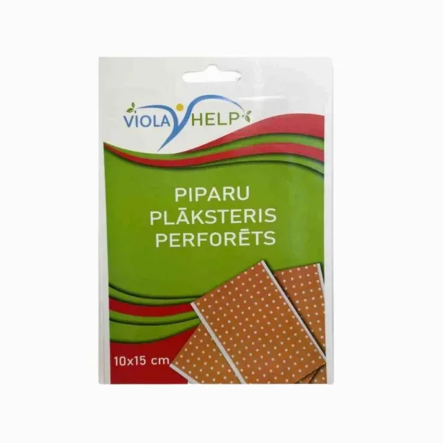 Kapsaicinová hřejivá náplast s výtažkem z papriky - 10x15 cm - ViolaHelp