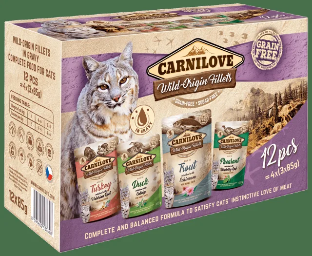 Kapsička Carnilove Cat Multipack 12x85g