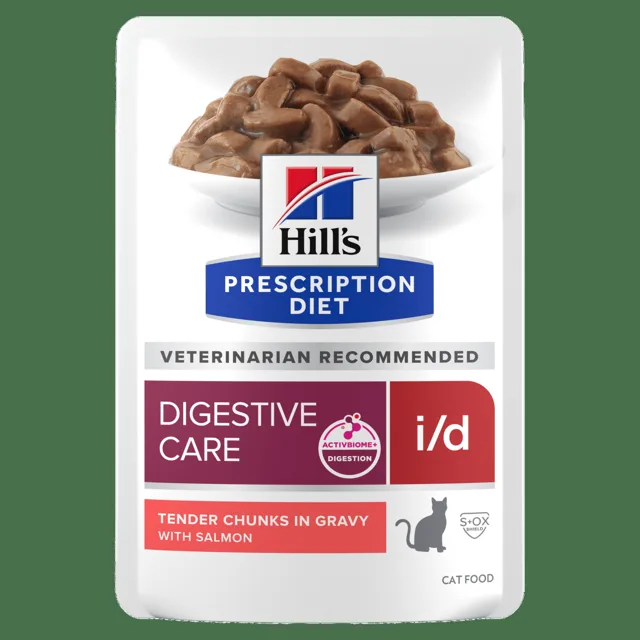 Kapsička Hill's Prescription Diet i/d Feline Salmon 12x85g