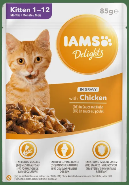 Kapsička IAMS pro koťata v omáčce 85g
