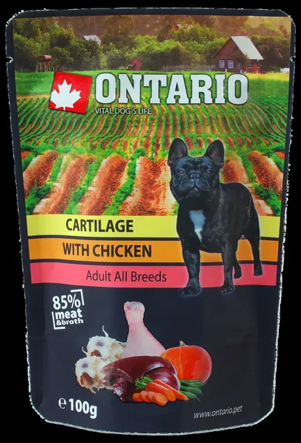 Kapsička Ontario Cartilage with Chicken in Broth 100g
