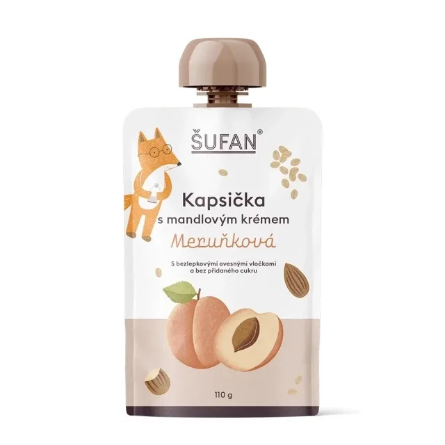 Kapsička s mandlovým krémem Meruňková 110 g
