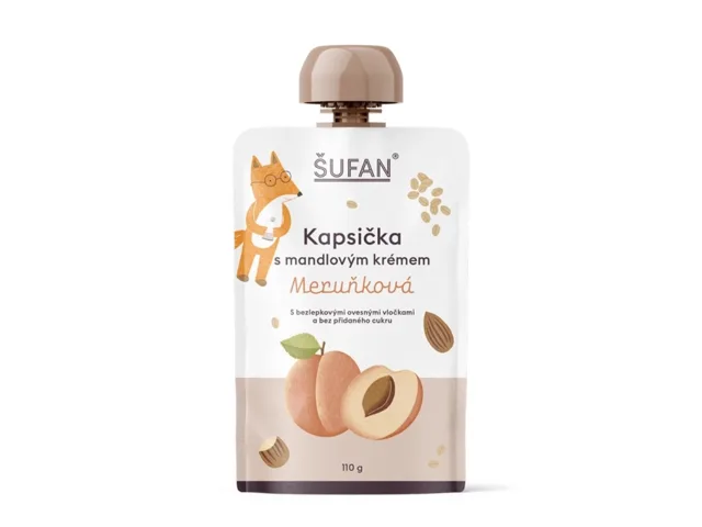 Kapsička s mandlovým krémem - meruňková, 110 g
