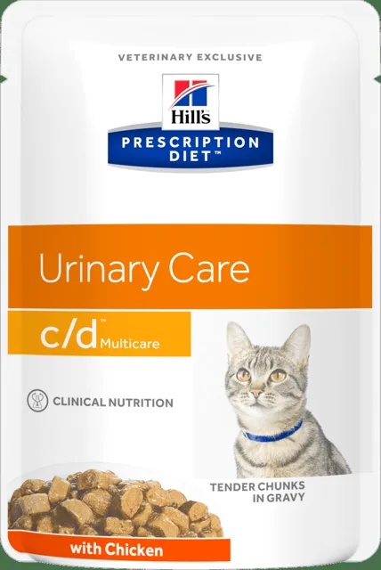 Kapsičky Hill´s PD Feline c/d MultiCare Chicken 12x85g