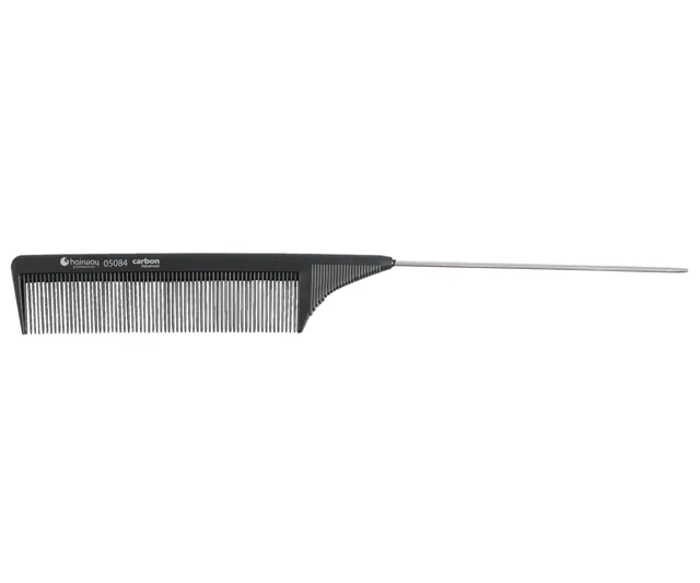 Karbonový hřeben na vlasy Hairway 05084 - 23 cm