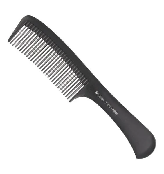 Karbonový hřeben na vlasy s rukojetí Hairway 05092 - 22,5 cm