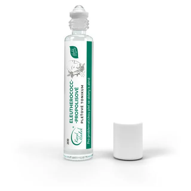 KAREL HADEK Eleutherococc-propolisové Roll-on Pleťové tonikum pro lokální ošetření 10 ml