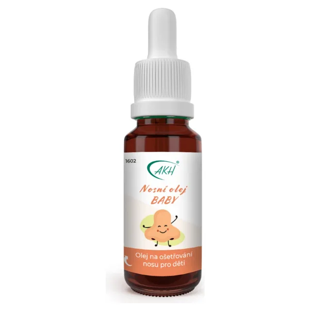 KAREL HADEK Nosní olej baby pro citlivý nos dětí 10 ml