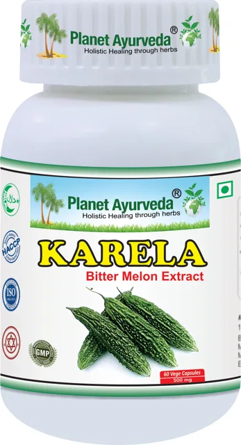 Karela (Hořká okurka) - 500 mg, 60 kapslí