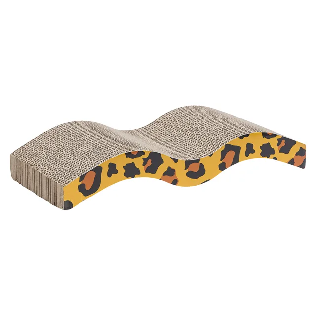 Karlie škrabadlo Leopard - délka cca 40 x šířka 19 x výška 4 cm