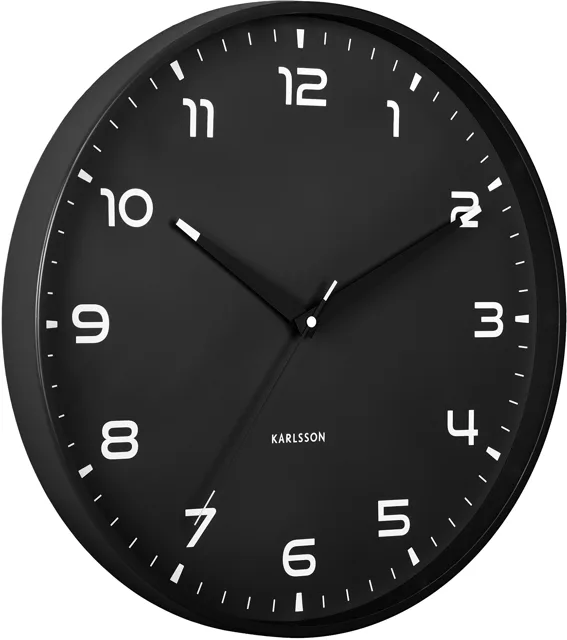 Karlsson Designové nástěnné hodiny 6053BK