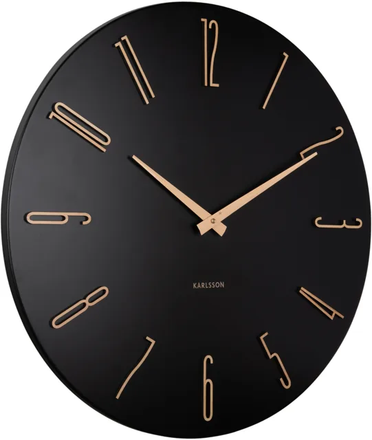 Karlsson Designové nástěnné hodiny 6073BK