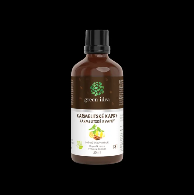 Karmelitánské kapky – 50 ml – Green idea
