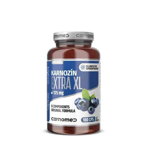 Karnozín EXTRA XL 125 mg 180 cps