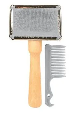 Kartáč Dřevěný S Drátky Finišák Kočka 13/6cm Tr