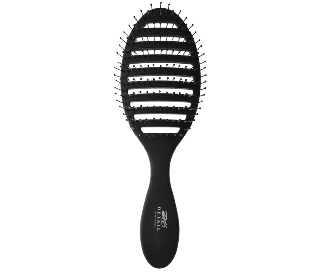 Kartáč na rozčesávání a foukání vlasů Detail - Hair style Vent Brush - černý + dárek zdarma