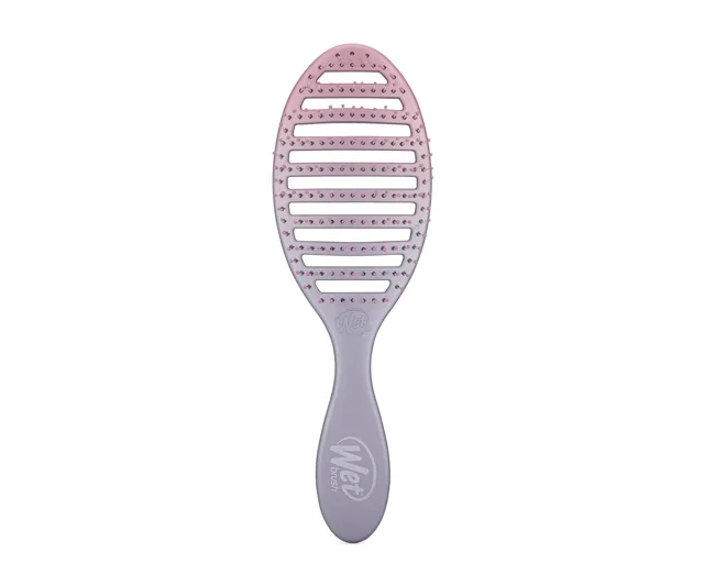 Kartáč na rozčesávání a foukání vlasů Wet Brush Speed Dry - fialovo-růžový + dárek zdarma
