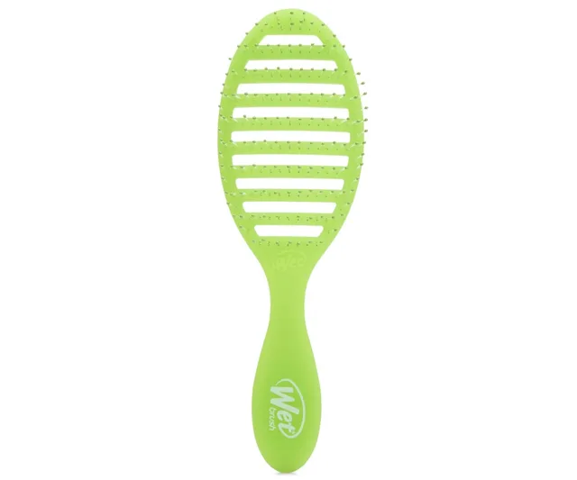 Kartáč na rozčesávání a foukání vlasů Wet Brush Speed Dry Lime a Rita - světle zelený + dárek zdarma