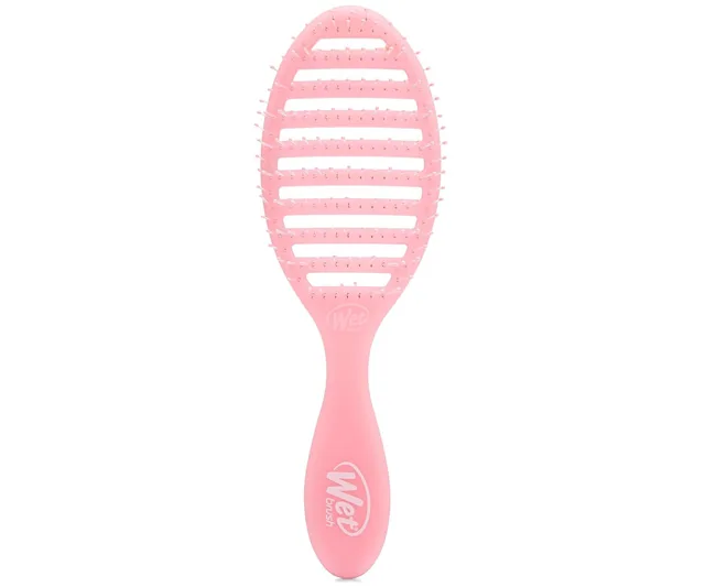 Kartáč na rozčesávání a foukání vlasů Wet Brush Speed Dry Pink Drink - světle růžový + dárek zdarma
