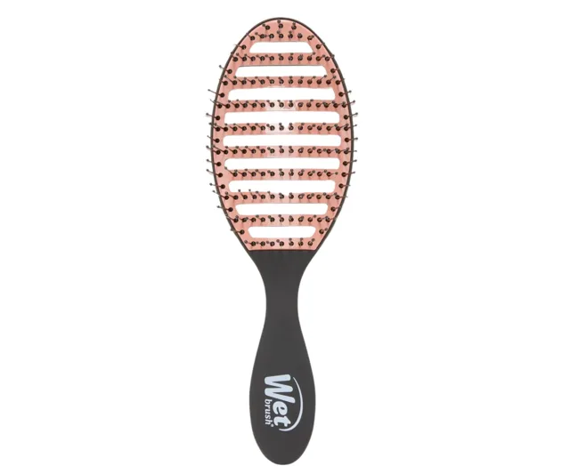 Kartáč na rozčesávání a foukání vlasů Wet Brush The Original Detangler Ceramic Speed Dry - černý + dárek zdarma