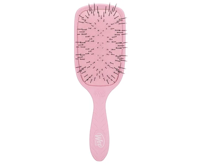 Kartáč na rozčesávání hustých vlasů Wet Brush Go Green Thick Hair Paddle Detangler - růžový + dárek zdarma