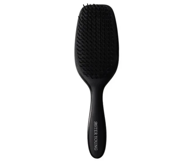 Kartáč na rozčesávání vlasů Sister Young Ayla Hair Brush - černý + dárek zdarma