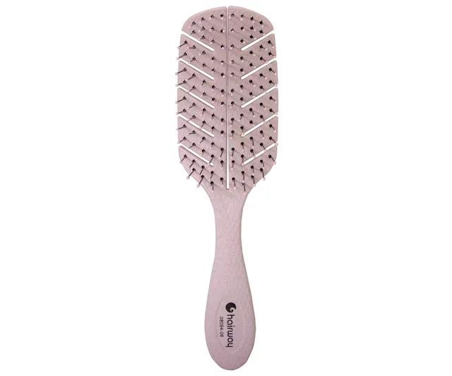 Kartáč na vlasy z organického materiálu Hairway Organica Ecoline - fialový (08094-06) + dárek zdarma