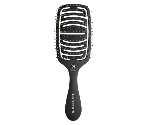Kartáč pro husté vlasy Olivia Garden Care Flex Thick Hair - černý (ID2080) + dárek zdarma