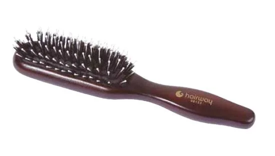 Kartáč s přírodními a polyamidovými štětinami Hairway Lady - 40 x 210 mm (08133) + dárek zdarma